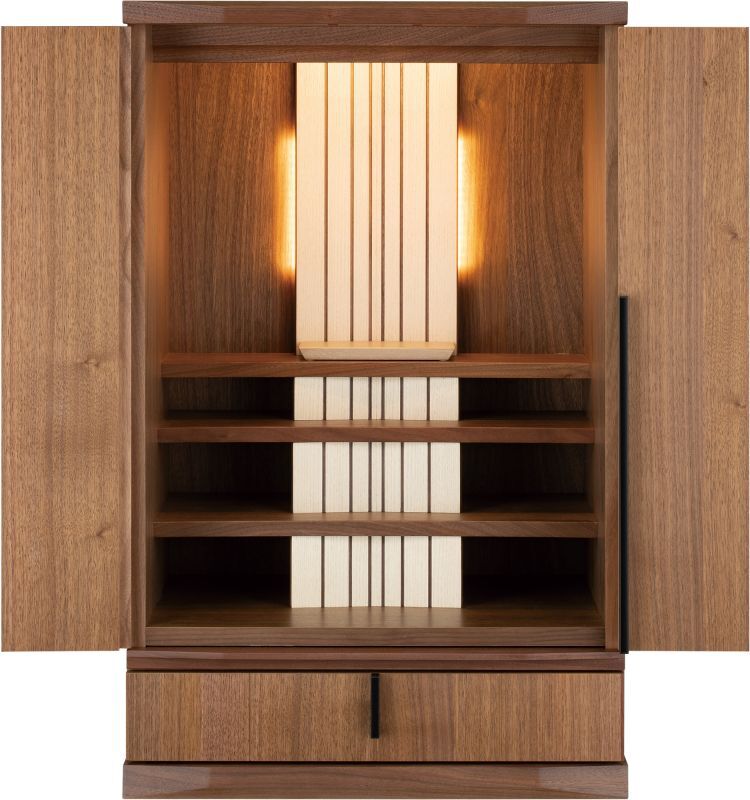 □□北の職人シリーズ□□家具調仏壇【Itsuki -樹-】ウォールナット